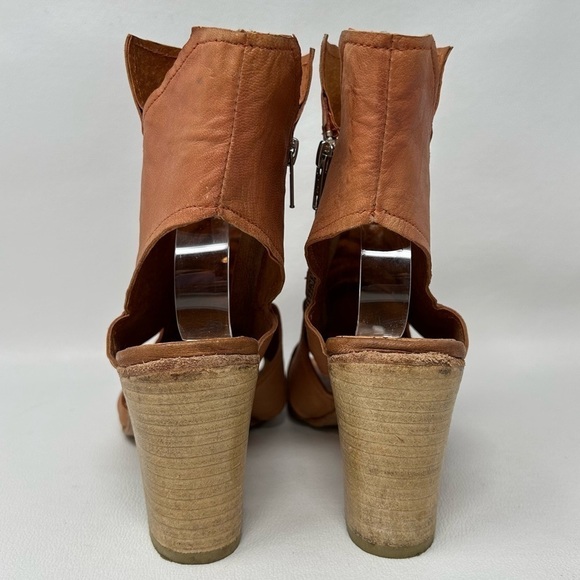 Free People Effie Block Heel Leather Ankle Boots, Women’s Size EU 41. - Picture 10 of 12